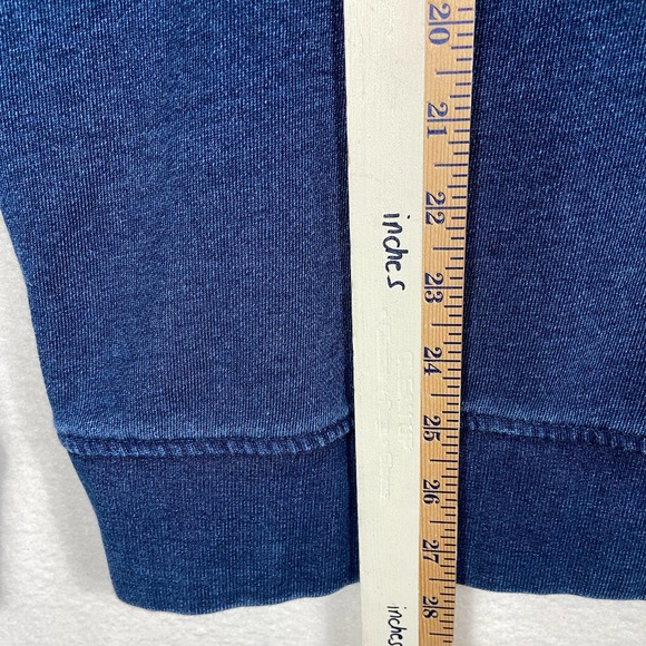 Gap Blue Long Sleeves Pull Over Stripe Sweater  Size Medium - Picture 6 of 7